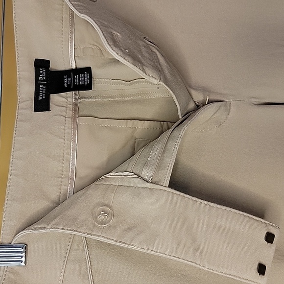 WHBM Ankle Pants, Tan - Picture 4 of 6